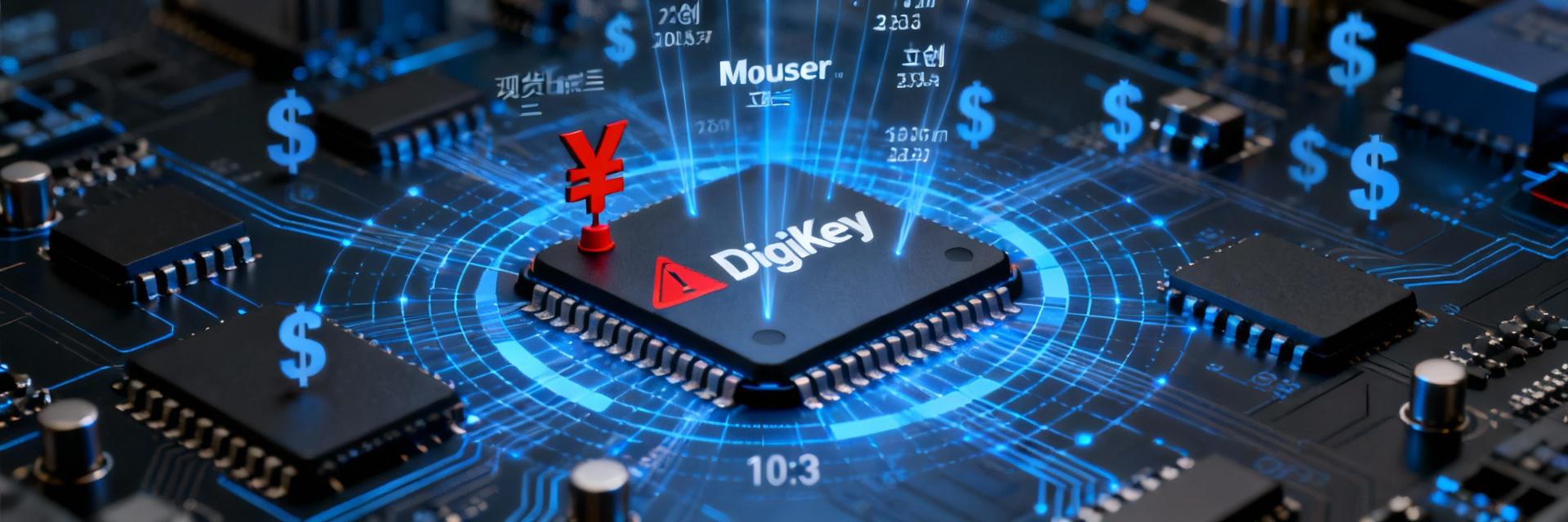 2025最新！MM74HC4040N价格雷达：DigiKey、Mouser、立创谁家现货最便宜？